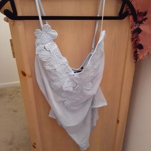 Floral Mesh Bodysuit